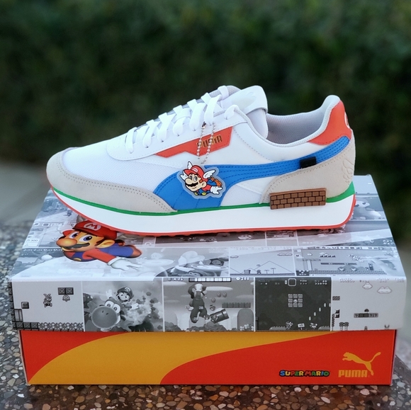 Puma Future Rider Super Mario 64 Nintendo Shoes - Picture 4 of 16